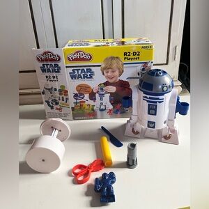 2009 Play-Doh STAR WARS Clone Wars R2-D2 Playset Hasbro Molds & Tools Toy Rare